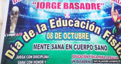 Conmemorando el día de la educación física los estudiantes de I.E.S. JORGE BASADRE 2020-2